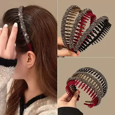 New Toothed Headband Hairpin Clip for Women