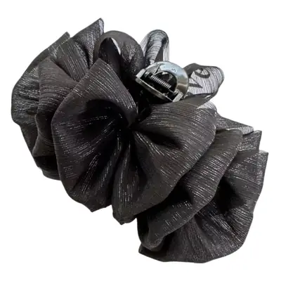 Black Beaded Cloud Hair Clip for Women
