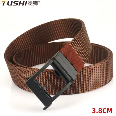 Navy Blue Tactical Belt with Automatic Buckle 3.8CM