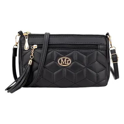 Women's Black Quilted Crossbody Bag 2026 New Model