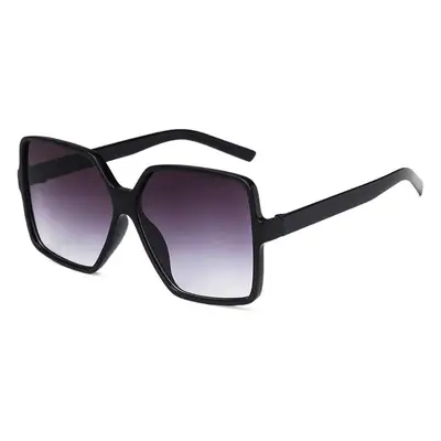 New Women's Anti-UV Square Sunglasses Black