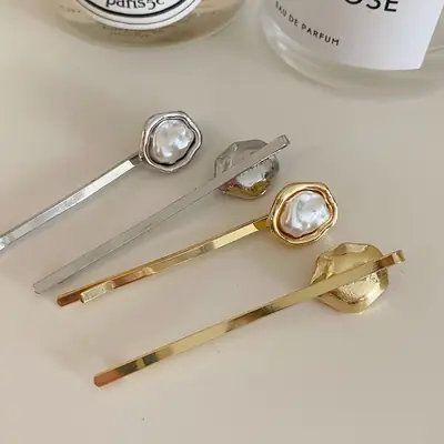 French Retro Pearl Clip Set for Women