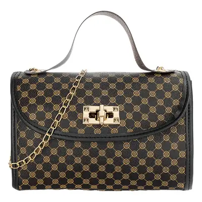 Black Diamond Chain Shoulder Bag for Women 2023