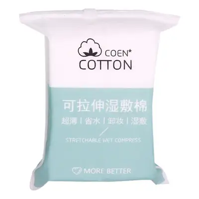 Stretchable Wet Compress Cotton Pads for Face, Eyes, Mouth & Nose