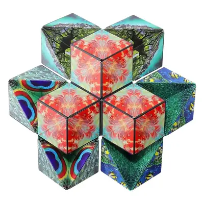 Magnetic Geometric Rubik Cube 4.5cm Strong Magnetic Toy