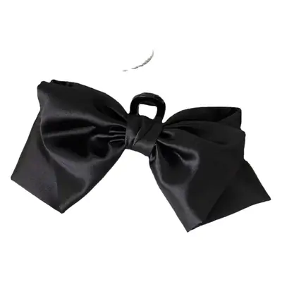 Satin Large Bow Hairpin with Shark Clip for Women