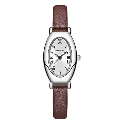 Sanda Women's Rose Gold Oval Quartz Watch