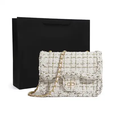 Women Woolen Braided Crossbody Bag 2024 New