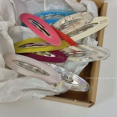 Korean Temperament Acrylic BB Clip for Bangs