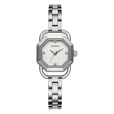 Sanda Women's Quartz Watch Black Mesh Band Waterproof
