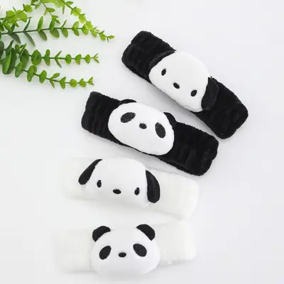 Cute Cartoon Dog Face Wash Hair Band
