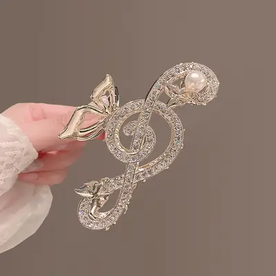 Korean Rhinestone Hair Clip for Women