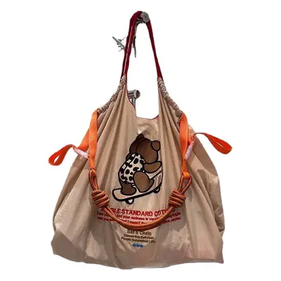 Japanese Embroidered Canvas Eco Bag for Women