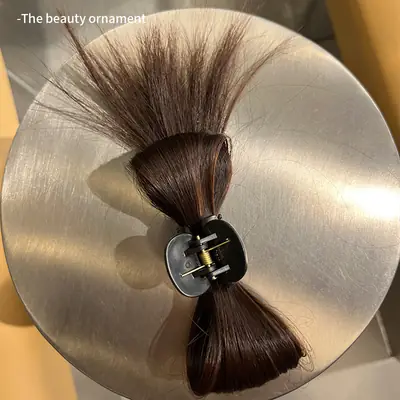 Chicken Feather Ponytail Hair Clip for Women
