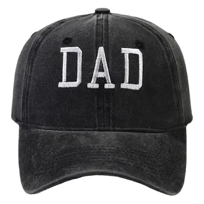 White Washed Cotton DAD Embroidered Baseball Cap