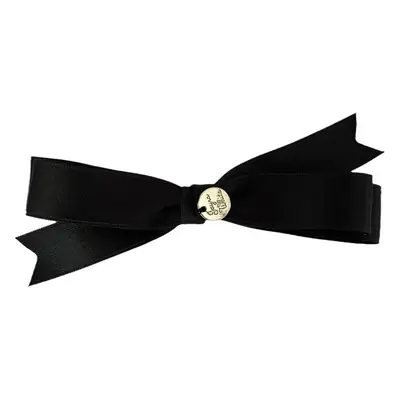 Black Bow Hairpin with Duck Bill Clip for Women