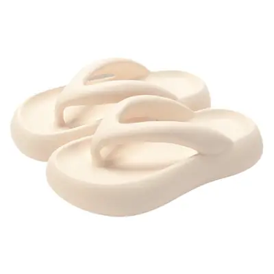 Women's Summer Slippers for Home Use, Eva Thick-Soled Soft-Soled Slippers with a Stepping-On-Clouds Feel, Non-Slip Bathroom Slippers, Men's Flip-Flops