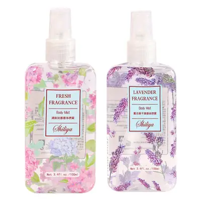 Internet Celebrity Portable Clothing Fragrance Siliya Deodorant Spray Women's Perfume Light Fragrance Wholesale Floral and Fruity Long-Lasting Fragrance