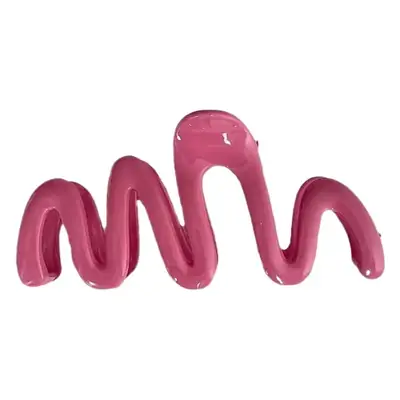 Pink Wave Hair Clip for Women Large Size