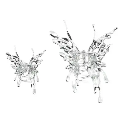 Liquid Metal Butterfly Hairpin Clip for Women