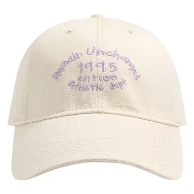 Korean-style Letter Baseball Cap Red Women's Face Showing Small Sports All-match Cap High-quality Face Showing Small Japanese-style Sunhat for Men