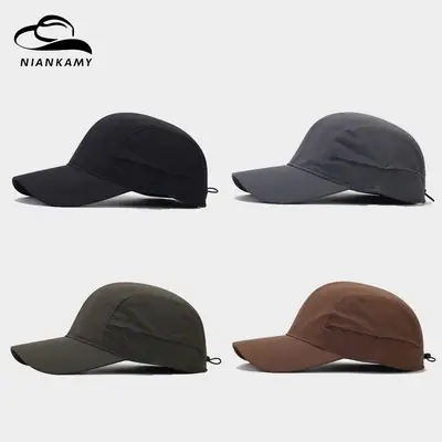 Brown UPF50+ Baseball Cap with Adjustable Strap
