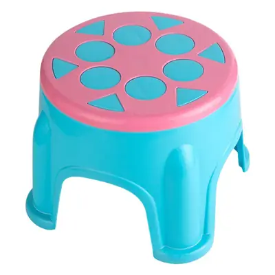 Plastic Children's Low Stool Four Corners Thickened