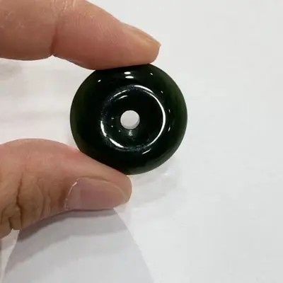 Black Jade Buckle Pendant Su Yu Fidelity Live Broadcasting Agency Travel Gold Store Activities Supply
