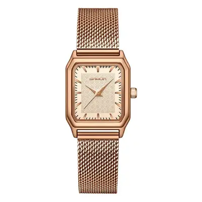 Sanda New Square Women's Quartz Watch Stud Elegant Waterproof