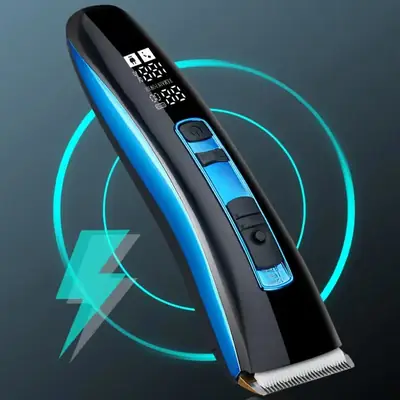 Rechargeable LCD Hair Clipper for Men