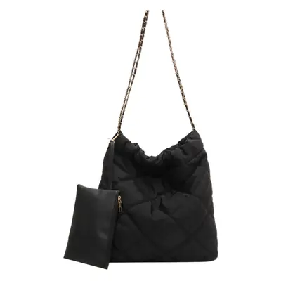 White Quilted Shoulder Bag Women 2023 Summer