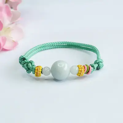 Guan Yu Natural Jade Bracelet Green Unisex Factory Wholesale Dropshipping