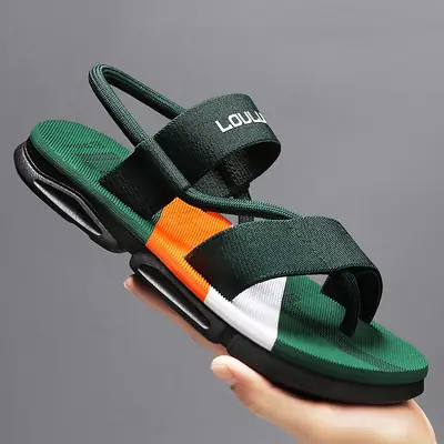 2023 Summer New Men's Casual Vietnamese Slippers Korean Fashionable Beach Flip-Flops Outdoor Fashion Sandals