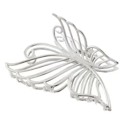 Gold Metal Butterfly Hair Clip for Women Large Size