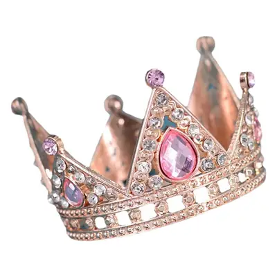 Gold Triangle Crown Hair Accessory for Girls Birthday