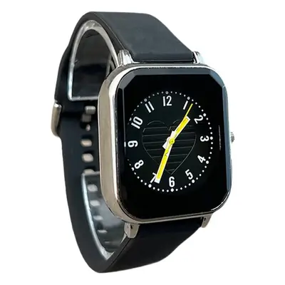 New ladies square skin feeling silicone strap watch simple fashion casual quartz watch manufacturers wholesale trade