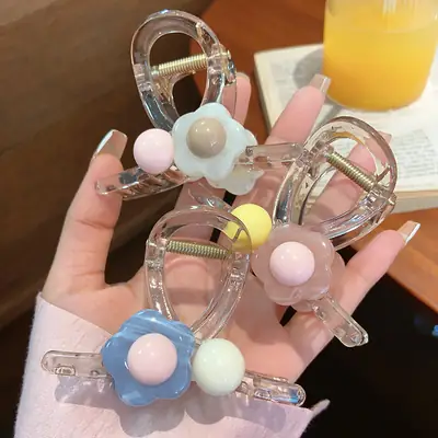 Women's Flower Hair Clips 2023 New Colorful