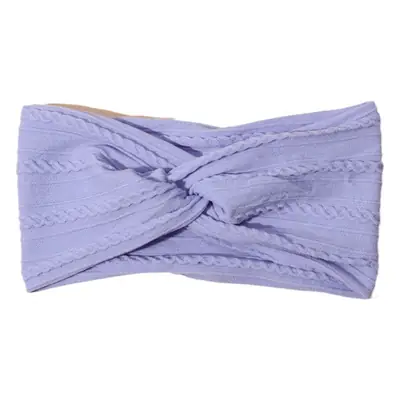 Light Blue Cross Headband for Women's Hair Accessories