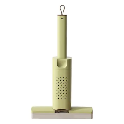 Source Factory Mini Sponge Mop, Hands-Free Washing, Foldable Absorbent Sponge Mop for Bathroom Countertops and Desktops