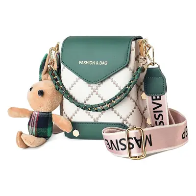 Bags for Women 2025 K-Style New High-End Pu Single Shoulder Crossbody Bag Mobile Phone Bag Versatile Mini Square Bag for Women