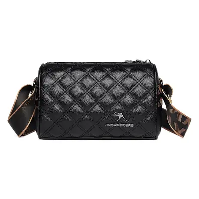 Black Diamond Embroidered Women's Shoulder Crossbody Bag