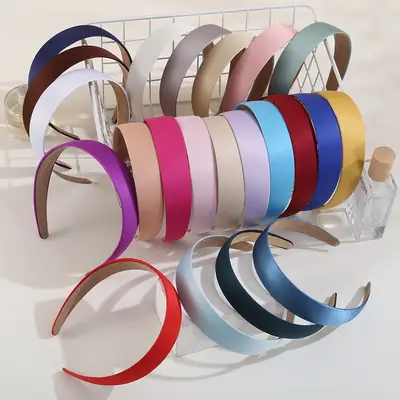 Korean Hairband 4.0 Macaron Color Wide Fabric