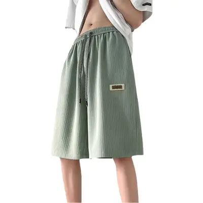 Unisex Ice Silk Shorts Ultra-Thin Summer Slimming