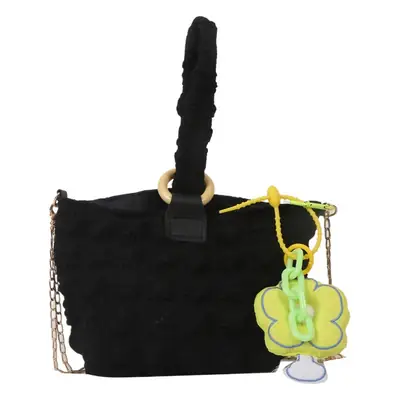 White Pleated Shoulder Crossbody Bag for Women