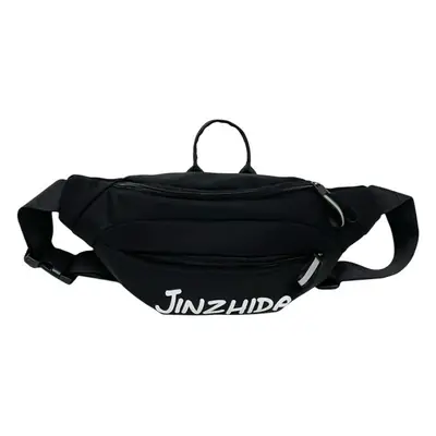Men's Black Messenger Bag with Adjustable Strap