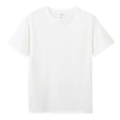 40S Men Cotton Short Sleeve T-Shirts White to Black