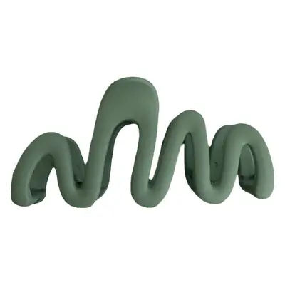 2023 New Niche Curved Frosted Hairpin Women's Back of Head Clip