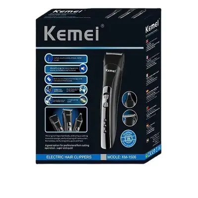 Kemei KM-1506 All-In-One Hair Clipper with Oil Head