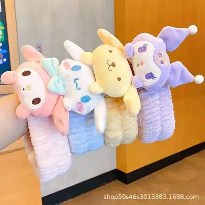 Sanrio Plush Hair Band with Yugui Dog Design