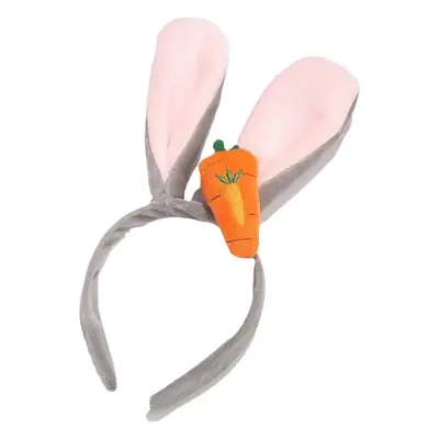 Red Furry Cat Ear Headband for Girls